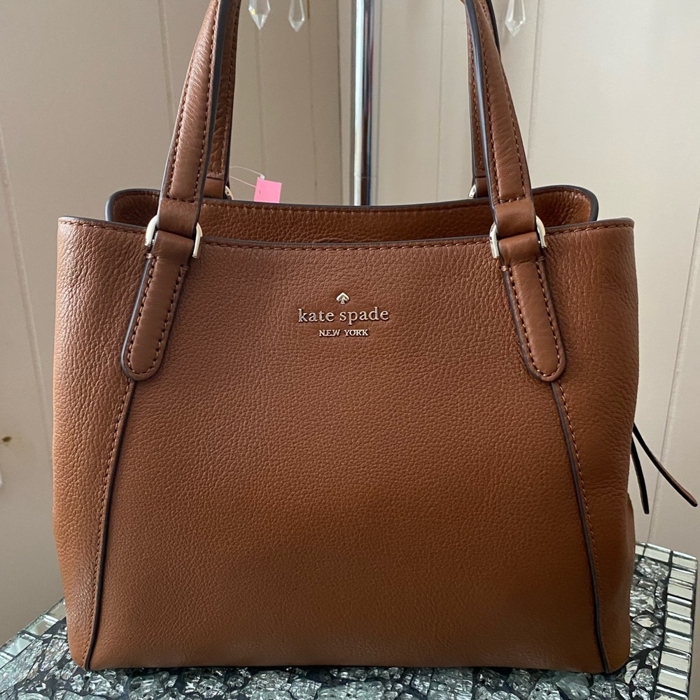 Kate Spade Medium Jackson Triple-Compartment Satchel